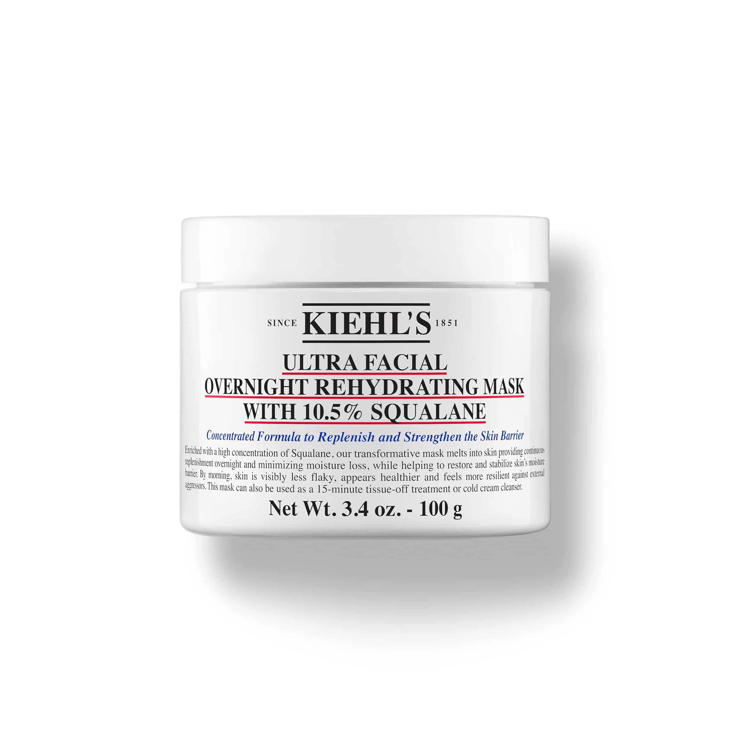 Ultra Facial Overnight Rehydrating Mask with 10.5% Squalane – Kiehl's
